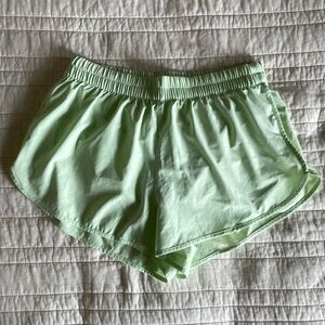 Athleta Mint Green Speedwork Short